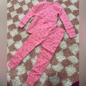 Carter's Pink Heart-Print 2T Pajama Set